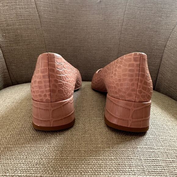 NWOT: Tory Burch Georgia Snake Skin Pump - Picture 4 of 9